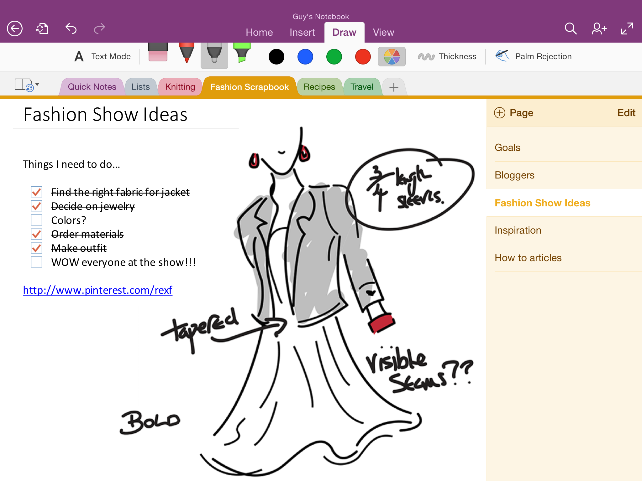 ink to text onenote for mac